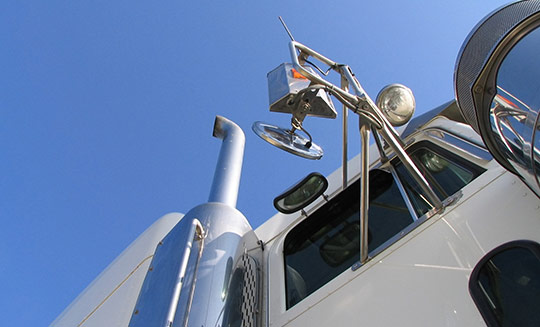 Truck side mirrors